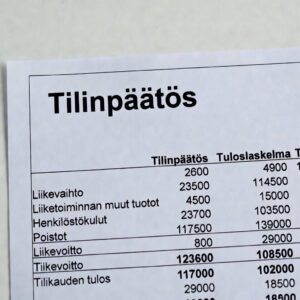 Tilinpäätös + toimintakertomus